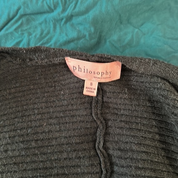 Philosophy cardigan size small women’s - Picture 5 of 6